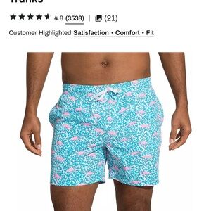 Chubbies lined Flamingo Swim Trunks